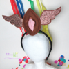 Tiara Vulva Livre - Vulva marrom com asas marrons.c - Image 2