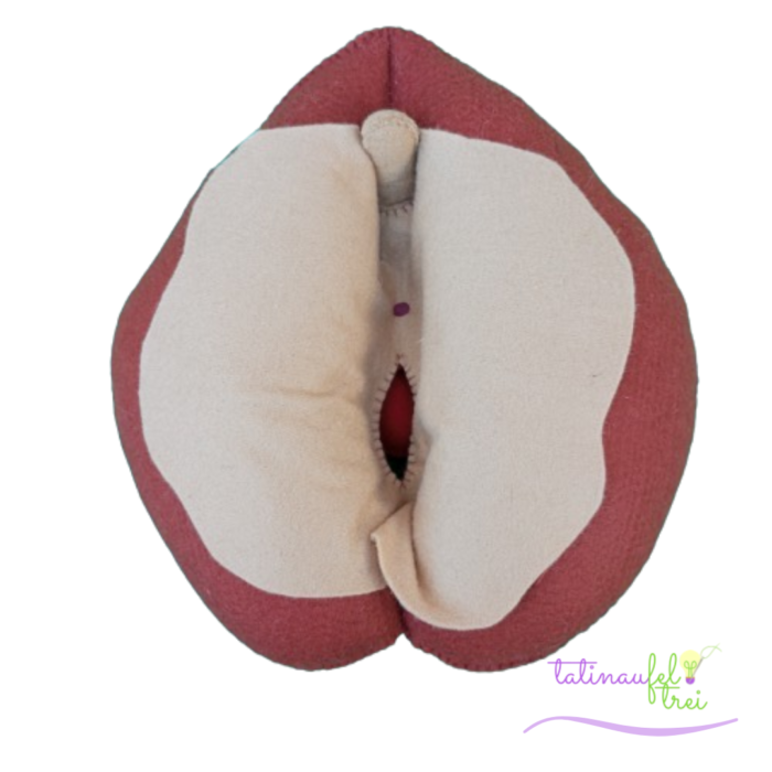 Vulva Didática Dua Marrom Feltrei!! - 20cm - Image 2