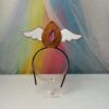 Tiara Vulva Livre  - Vulva Marrom com asa branca - Image 2