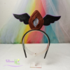 Tiara Vulva Livre  - Vulva Marrom com asas pretas