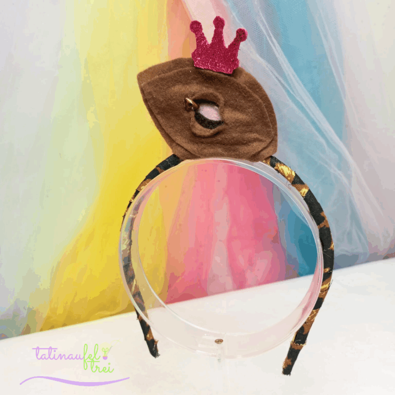 Tiara Vulva Rainha - Vulva Marrom