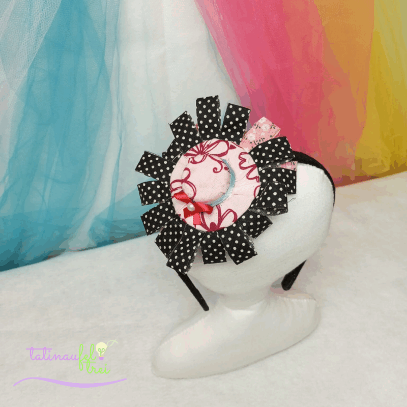 Tiara Chapéu Rosa