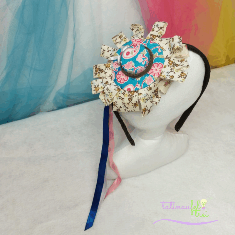 Tiara Chapéu Azul