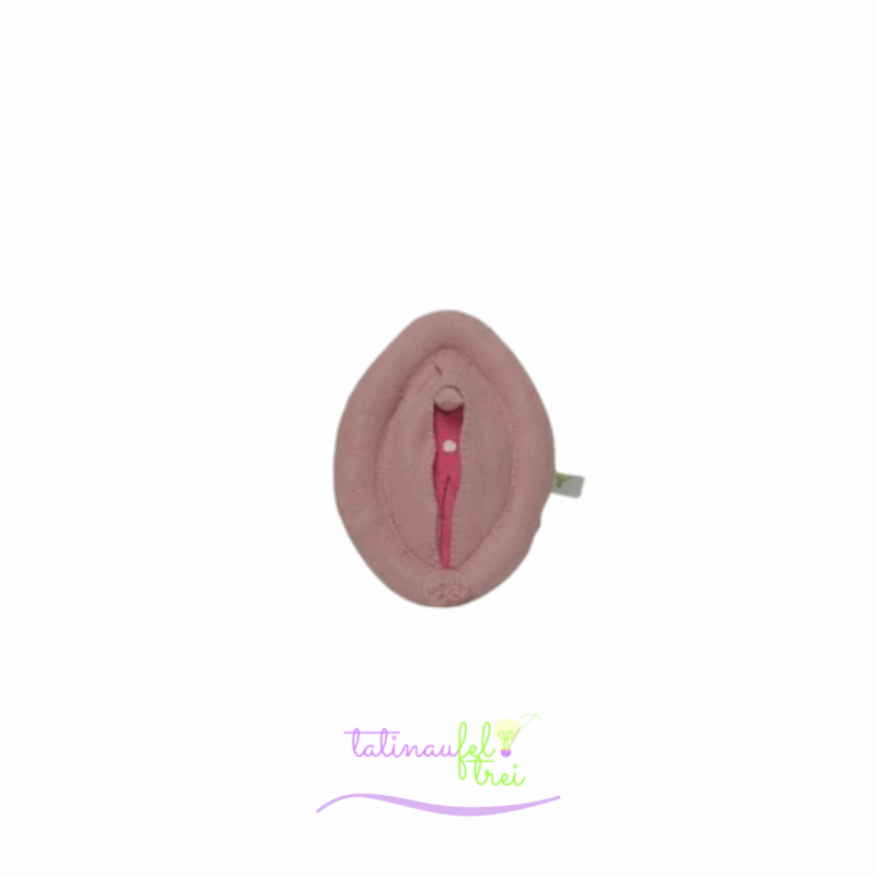 .Vulva de Feltro Didática Rosinha 15cm