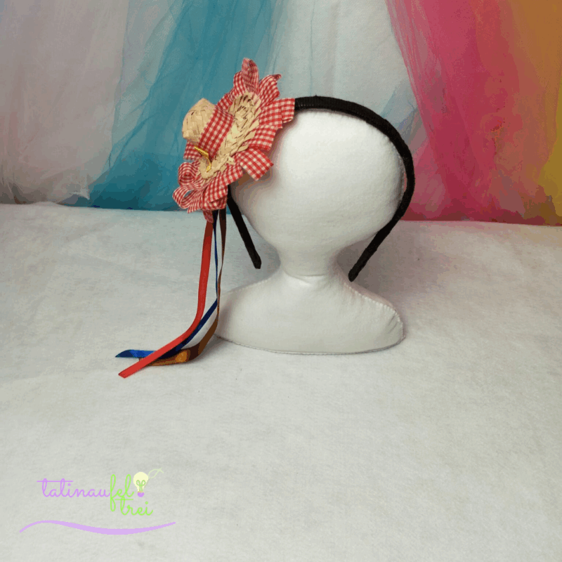 Tiara Chapéu vermelho